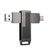 Lenovo USB 3.2 Type-C флеш-накопитель SSD SX5Pro с двойным интерфейсом