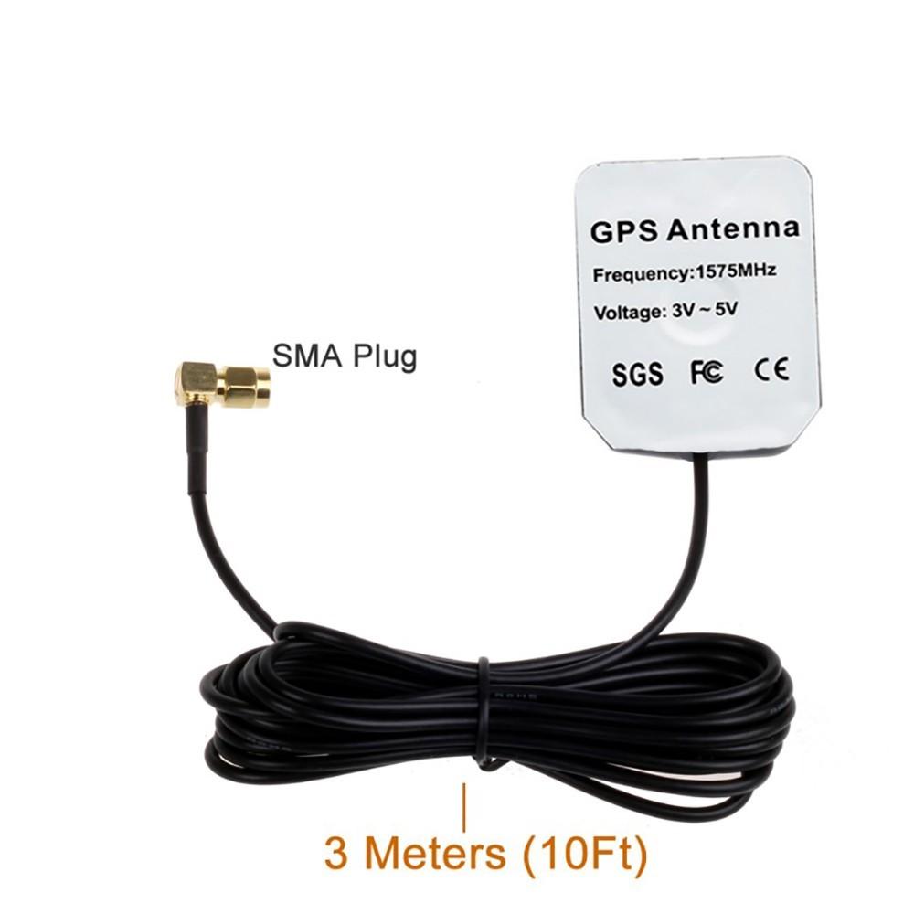 SMA Мужской GPS автомобильный воздушный сигнал антенна 9 футов кабель 1575 МГц магнитная радиокарта