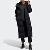 adidas Женский пуховик с капюшоном, женская верхняя одежда, черный FT2541