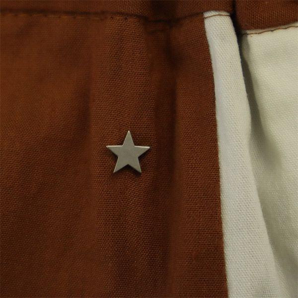 Converse Льняная смесь переключающиеся широкие брюки коричневый x белый женские б/у