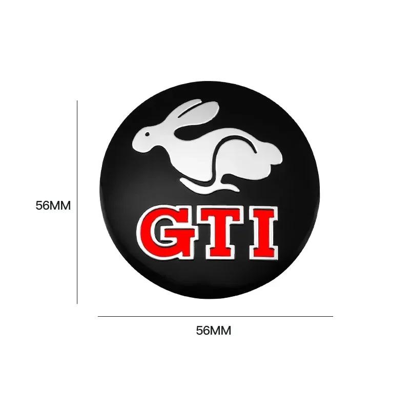 Для VW Volkswagen Jetta MK5 Golf 4 шт. 56 мм Наклейки на колеса автомобиля Центральные колпачки ступицы Значок автомобиля Наклейка Для Volkswagen GTI R-Line R