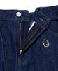 LEE Женская джинсовая юбка миди из льна Индиго Средний