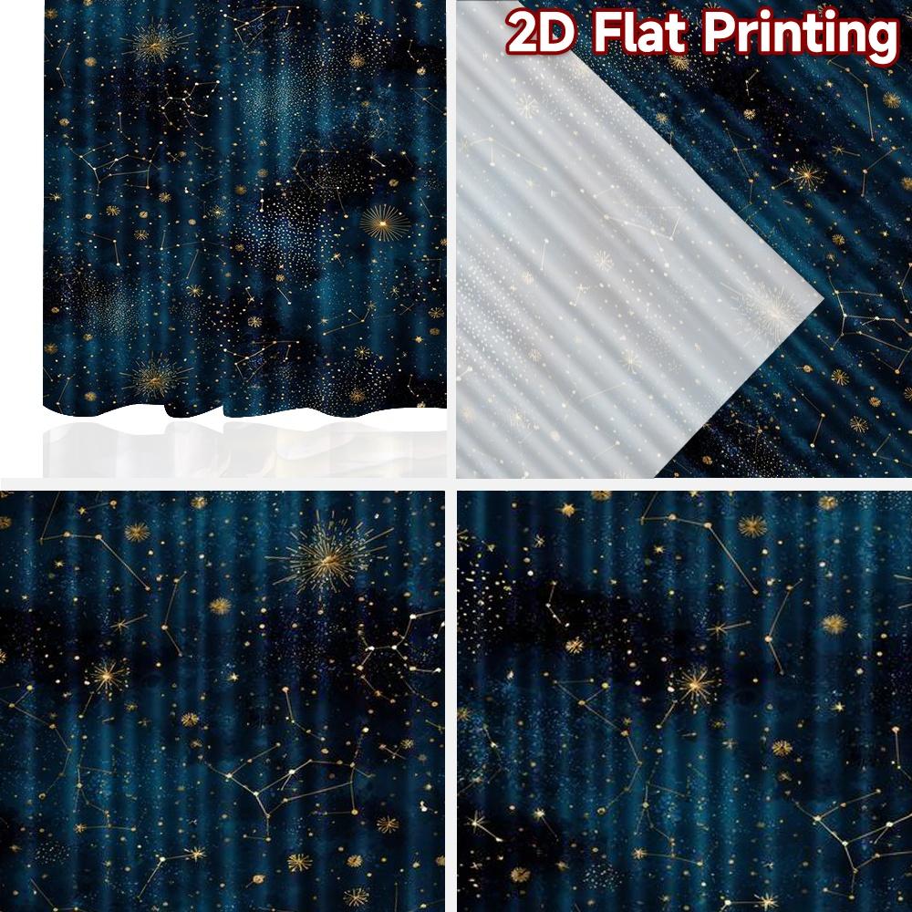 2D flat Photography Backdrop Tapestry Celestial Starry Sky 100% Polyester Vibrant Reunion Perfect for Indoor celebration