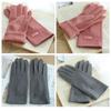 Fashion Lady Gloves Grace Winter Mittens New Full Finger Glove