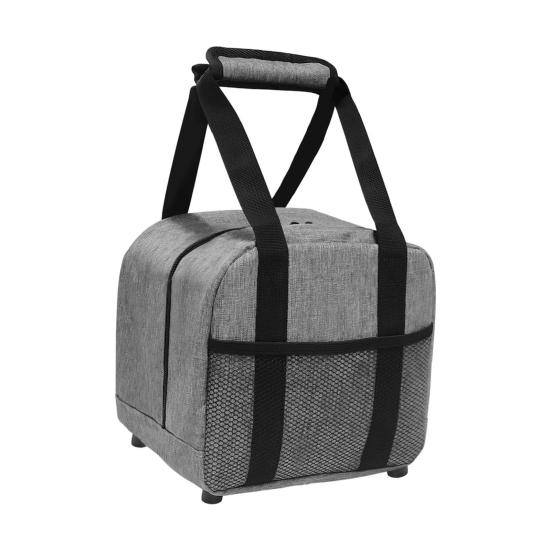 Bowling Ball Bag Portable Single Ball Tote Bag with Padded Ball Holder And Mesh Pocket Small Bowling Ball Case for Men Gifts