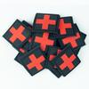PVC Hook & Loop Red Cross Medical Patch for Outdoor Rescue and Tactical Gear
