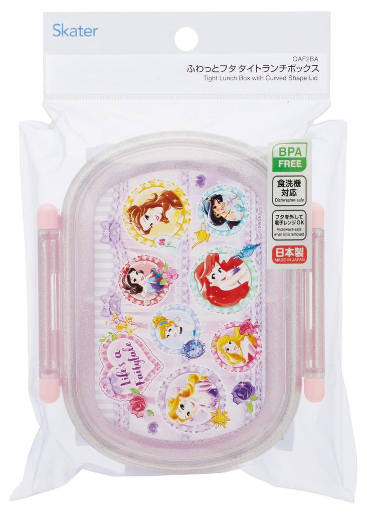 Skater Bento Lunch Made in Disney Children's Box, 360ml, Japan, Princess, 26, Girls, QAF2BA-A