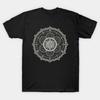 Detailed Botanical Symmetry T Shirt vintage Washed designer clothes Breathable fashion Top For Everyday Wear Stylish Unisex