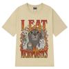 Cursed Cat I Eat Microplastics Graphic T Shirt for Men Women Funny Meme T-Shirt Summer Short-sleeved Loose Casual Cotton T-shirt6