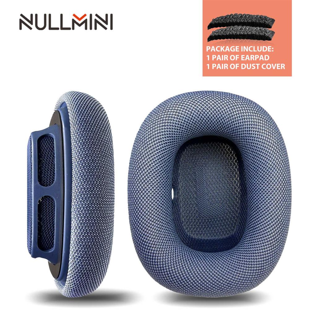 NullMini Для Apple Airpods Max 2 II Сменные сетчатые амбушюры Наушники Подушечка для уха Рукав из пены с памятью Накладка на ухо для наушников
