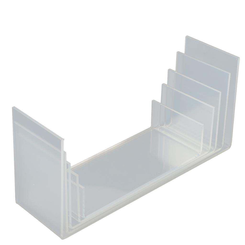 5 шт. Прозрачные акриловые торговые подставки-постаменты 18см-26см 4мм