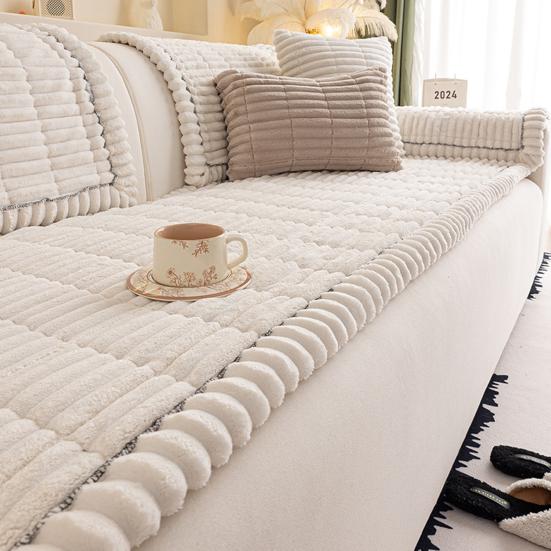 Sofa Cover Washable Non-Slip Couch Throw Soft Thick Pet-friendly Sofa Protector