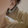 Серьги из нефрита Хотан, женские серьги, ретро-темперамент, легкие роскошные серьги из нефрита