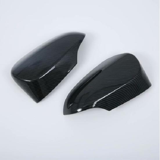 Carbon Fiber Look Side Mirror Cover Trim for Toyota 2014-2018 Corolla Mirrors 2P
