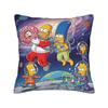 Pillow Case Funny SSimpsons The Scream Parody Custom  Pillow Cover For Wedding Party Home Decor Vintage Pillowcases