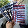 1 пара универсальных наклеек на заднюю часть обтекателя мотоцикла, эмблема для Honda Suzuki Kawasaki Yamaha для 600 750 1000cc