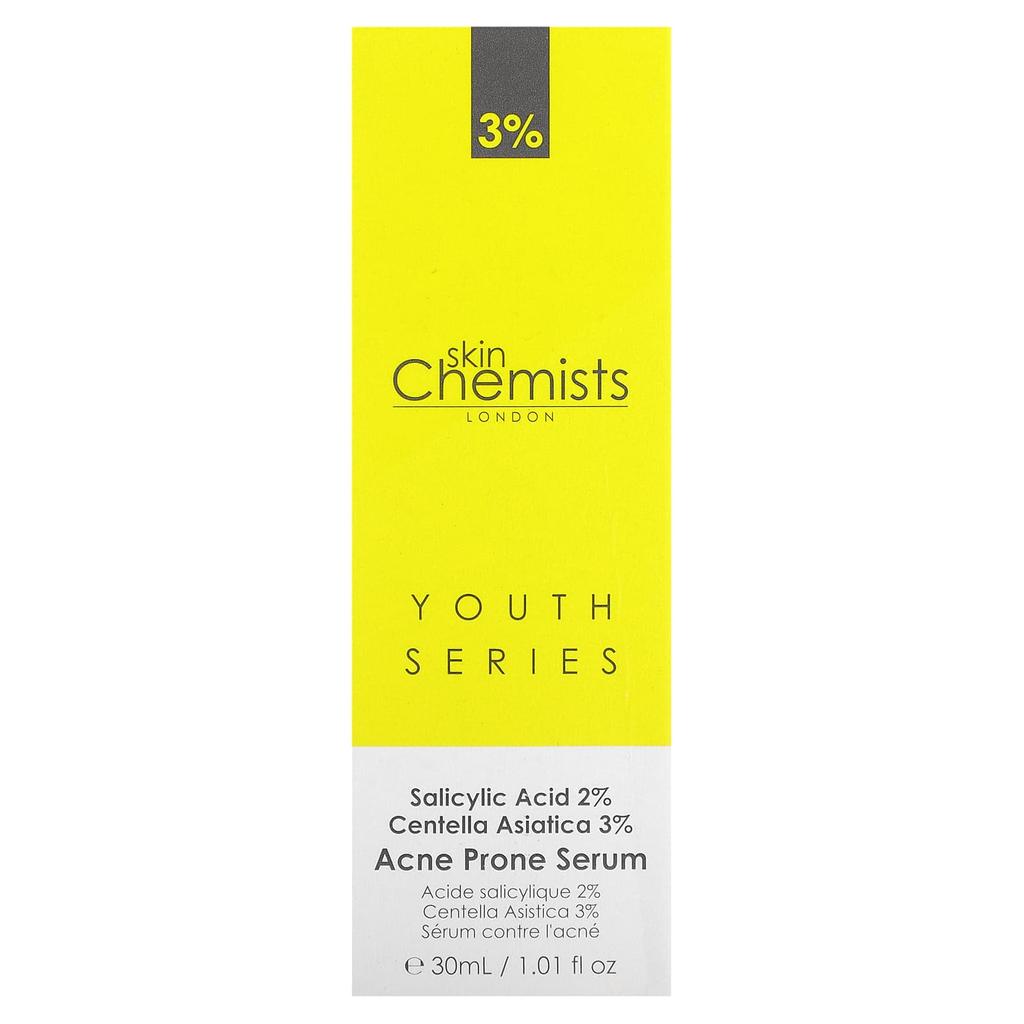 skinChemists, Youth Series, Acne Serum, 1.01 fl oz (30 ml)
