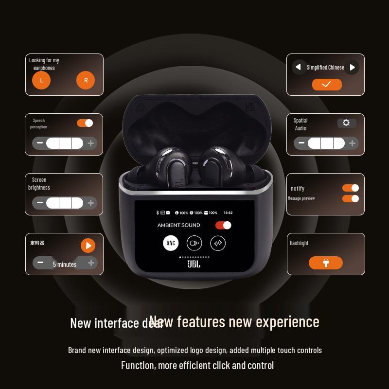 JBL Tour Pro 3 Smart Touch ANC True Wireless Earbuds