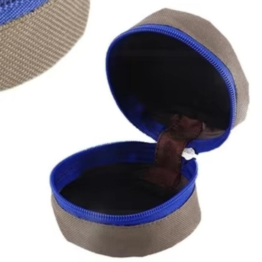 1 шт. новый чехол для хранения рыболовной катушки на молнии с губкой защитный чехол