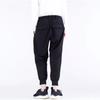 Y-3 FW22 Однотонные повседневные брюки с карманами и манжетами, мужские брюки черного цвета HM9340
