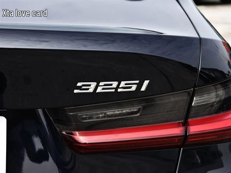 Compatible Rear Emblem for 2020-2025 BMW 320Li, 325Li, 328Li, 330Li, 340i Models