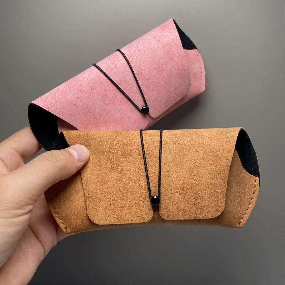 Waterproof Glasses Case PU Leather Sunglasses Storage Box Eyeglasses Pouch Eyewear Accessories