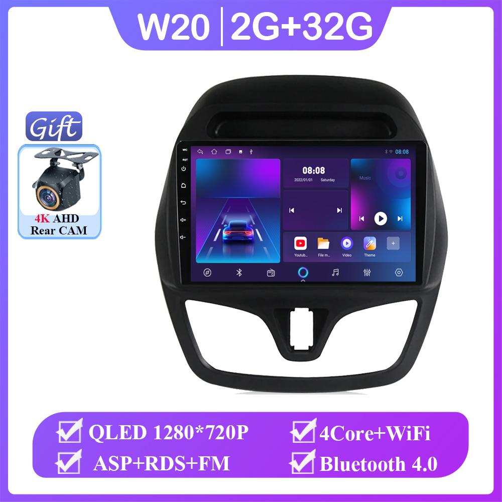 7862 WIFI для Chevrolet Spark Beat 2015 - 2018 Android Auto Car Radio Multimedia Video Player GPS Navigation Carplay Rear camera