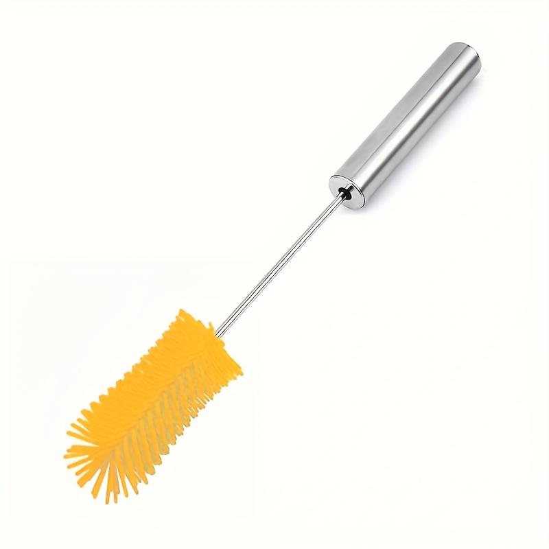 Semi-Automatic Rotating Cleaner for Washing Cups, Bottles, and Tea Cups, A Household Press-Type Cleaning Brush.