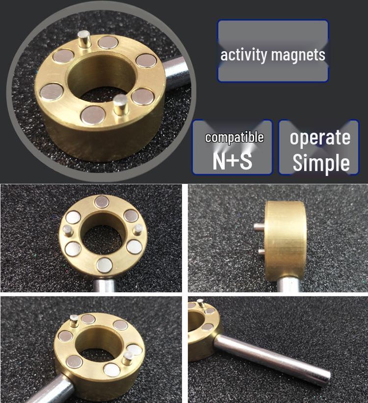Magnetic Water Valve Key Wrench for Tap, Gate, and Meter Valve Locking