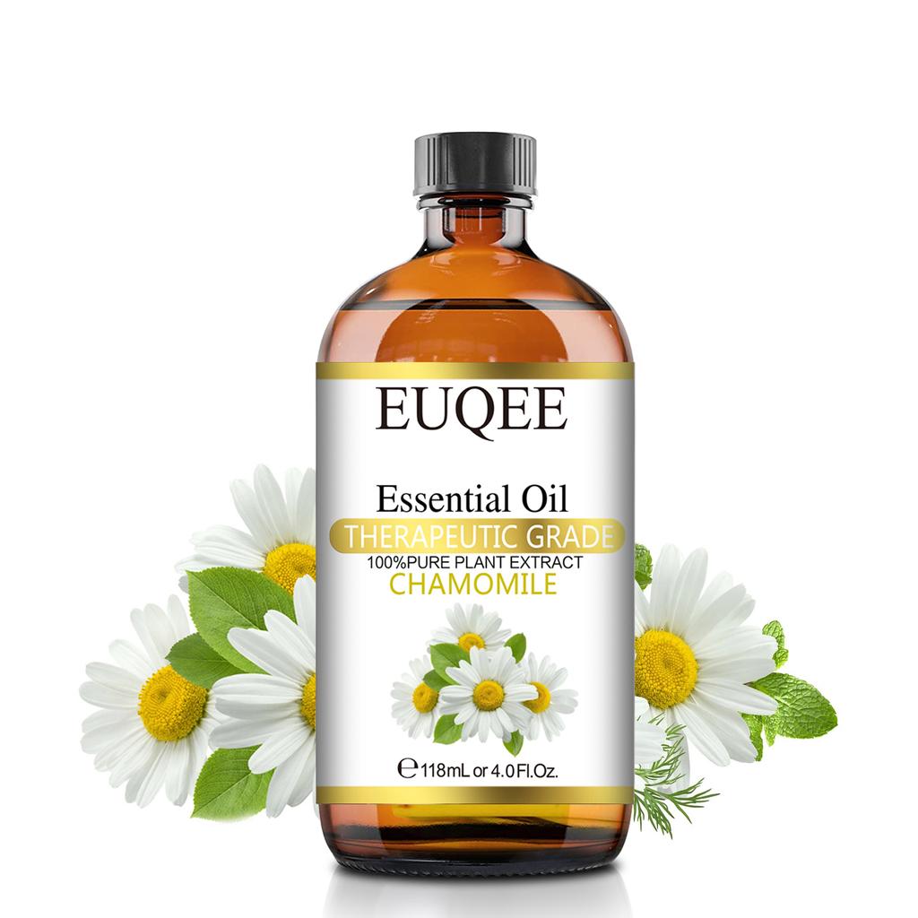 Эфирное масло EUQEE, 118 мл, 100% чистое терапевтического класса, эфирное масло ванили, иланг-иланга и розы для диффузора, увлажнителя, ароматерапии, сна, расслабления