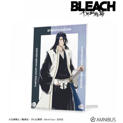 Bleach Bleach Тысячелетняя кровавая война Оригинальная иллюстрация Бьякуя Кучики После битвы Версия. Двойная акриловая панель
