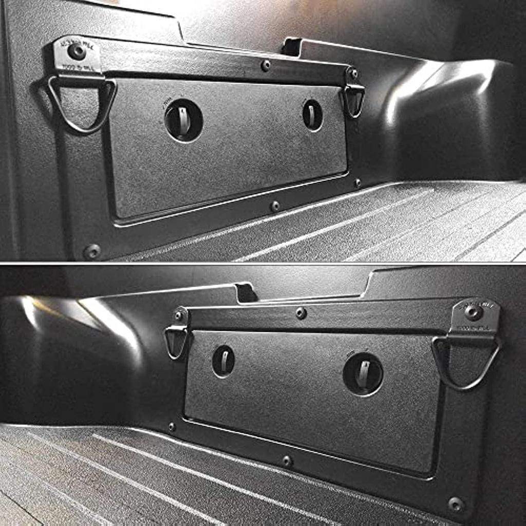 4 шт. якоря для крепления грузового V-образного кольца диаметром 2 дюйма, черные стальные болты для крепления V-образного кольца прицепа, замена для пикапов, прицепов, прицепов, грузовых автомобилей, склада