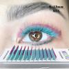 Color, Grafting, False Eyelashes, 0.07mm Of Mixed Water Blue Rose Tip, C/D, Mixed Length, Makeup, Extension.
