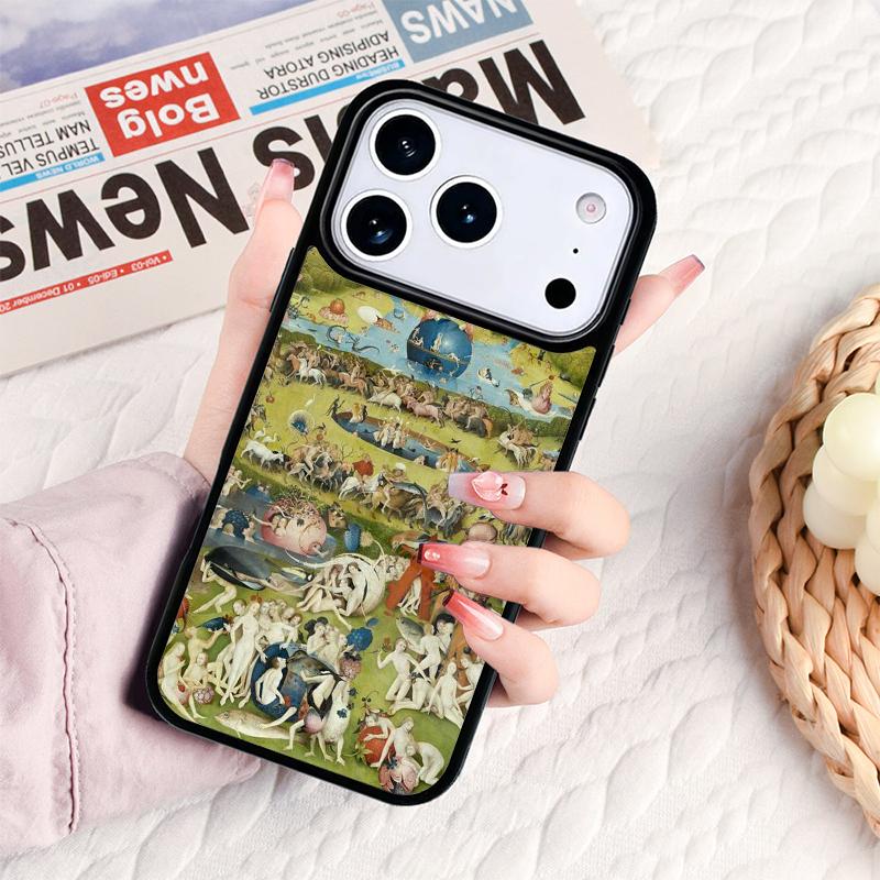 Hieronymus Bosch Art Phone Case For IPhone 17 16e 15 14 13 12 11 Pro Max Air Mini Soft Protective Cover