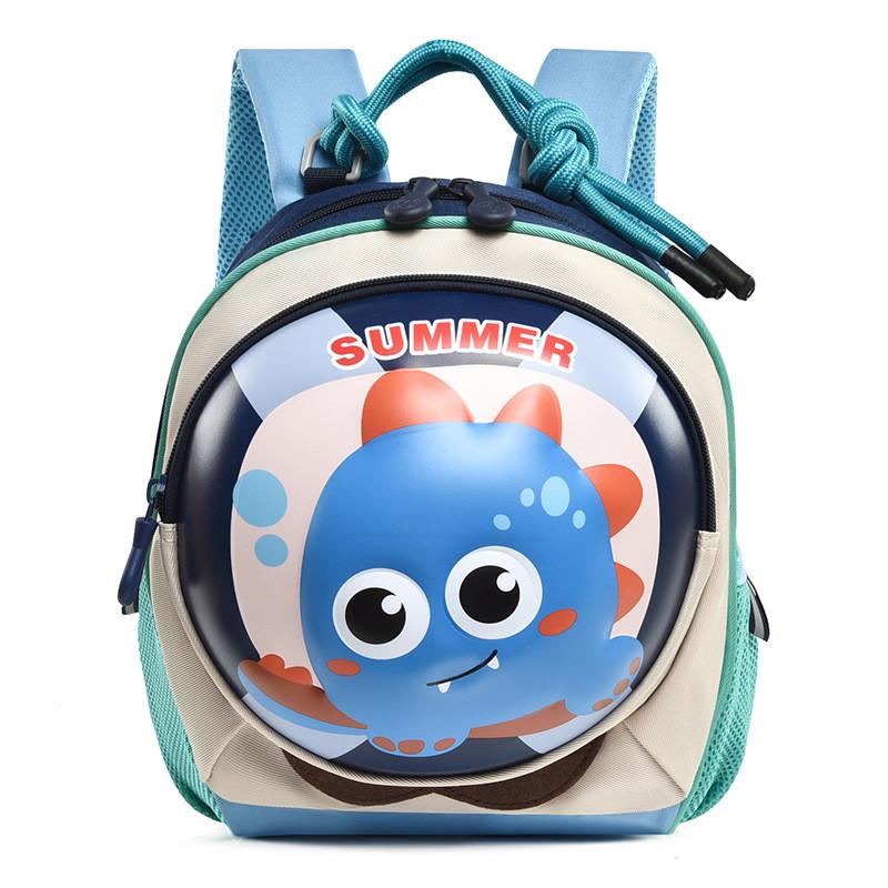 Pattern Horse Dinosaur Kids Backpack With Lightweight Schoolbag Cute Bag Gift