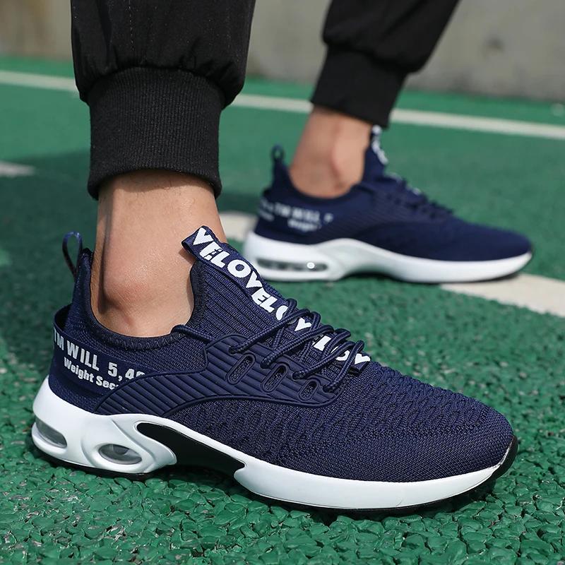 Summer Men'S Shoes Mesh Casual Sports Shoes Spring Summer Shoes Tennis Lightweight Walking Black Sneakers Item