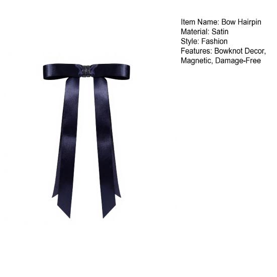 Заколка-бант Сильная магнитная заколка для волос Нескользящая, не мнущаяся, не повреждающая волосы заколка для укладки волос Аксессуары для волос