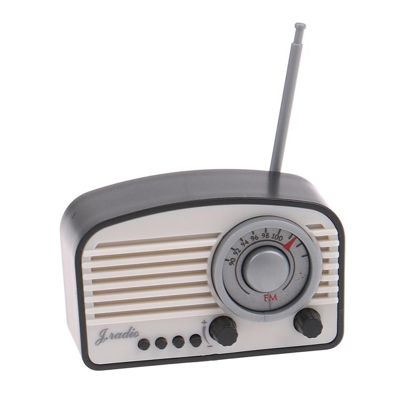 1шт 1:12 кукольных домиков миниатюрная имитация мини-радио модель аксессуары для самостоятельного изготовления игрушки