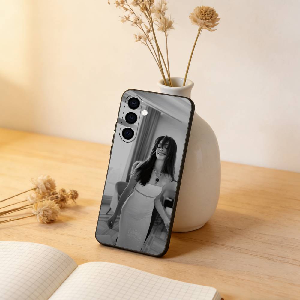 Чехол для телефона Anne Hathaway Черный Силиконовый Мягкий Для Samsung Galaxy A73,A72,A71,A70,A53,A52,A51