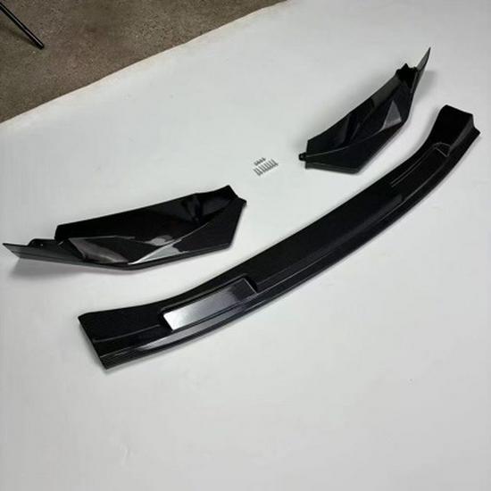 Передний сплиттер из углеродного волокна Gloss Black для BMW M3/M4 G80 G82 - Трехсоставной боди-кит в стиле V