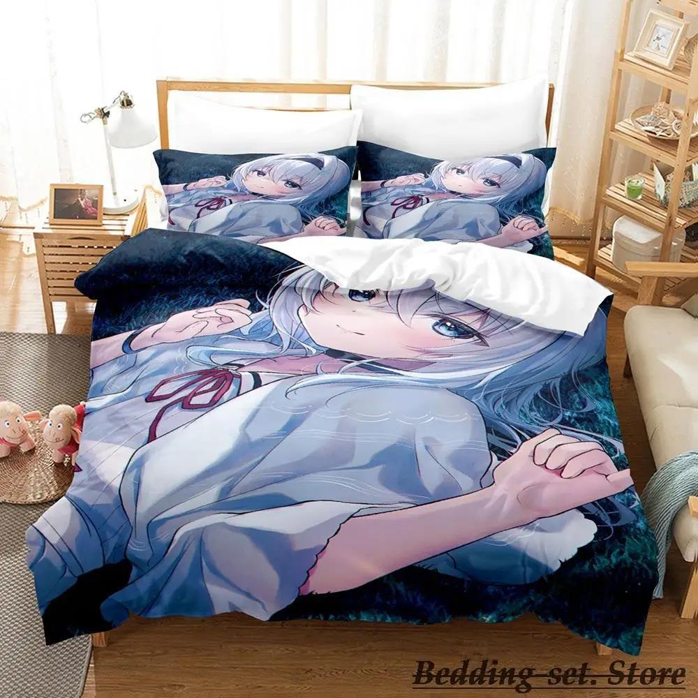 The Ryuo's Work Is Never Done! Bedding Set Single Twin Full Queen King Size Bed Set Adult Kid Bedroom Duvetcover Sets Anime