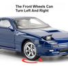 1:Масштаб 32 MX5 RX7 Модель Игрушечной Машинки Литой Металл Двери Открываются Оттяни Назад Симуляция Модели Суперкаров Детские Подарки Коллекция