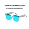 Умные Bluetooth-очки с ИИ: Беспроводные наушники с переводом в реальном времени на 100+ языков, воспроизведением музыки и функцией звонков.