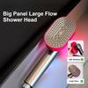 Handheld Shower Head 360° Rotation 4 Modes High Pressure Spray Nozzle Big Panel Large Flow ShowerHead Water Saving Filter