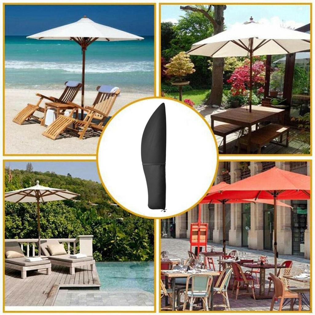 Outdoor Patio Umbrella Cover Protector Dustproof Rain Protection