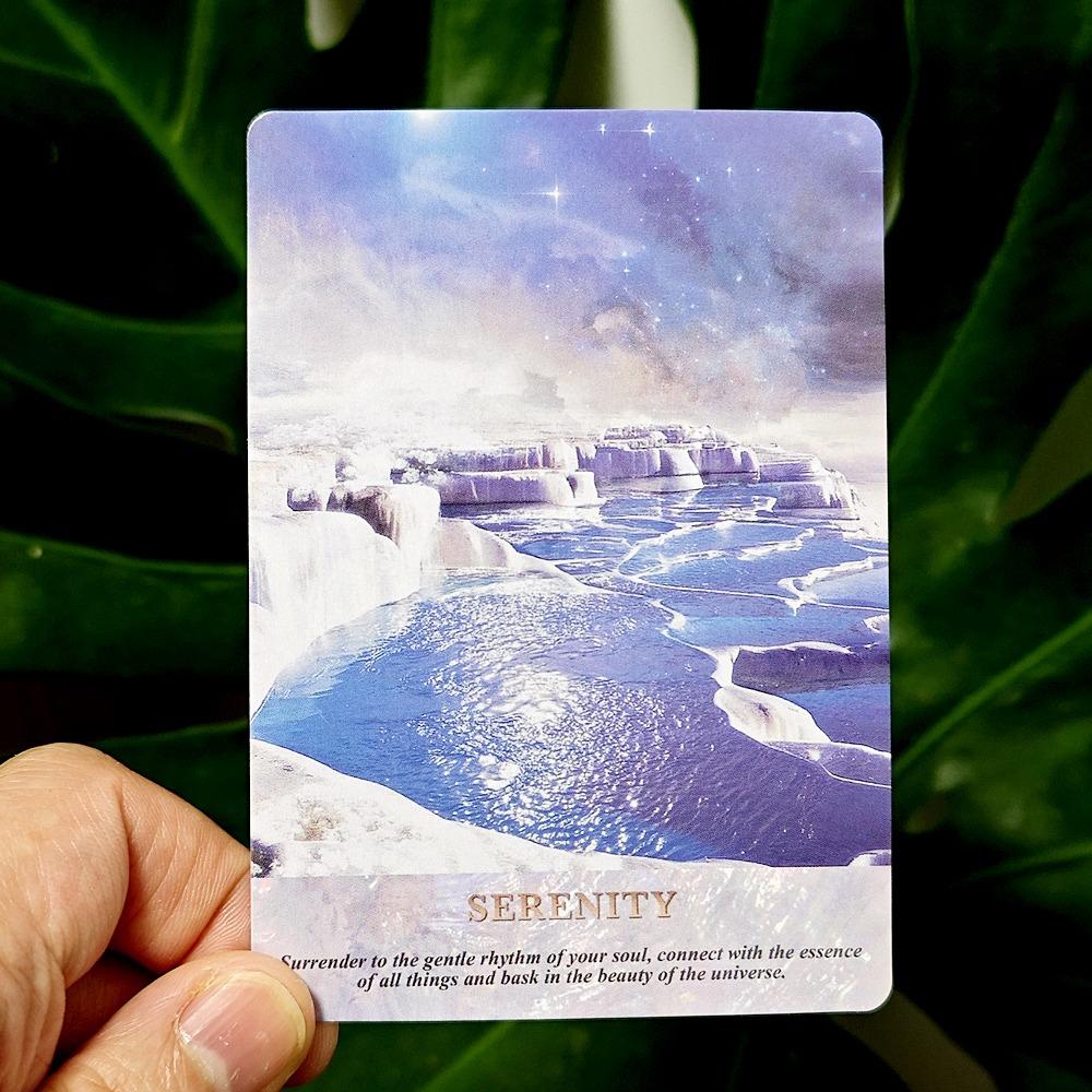 Колода Оракула «Жемчужины Мудрости» 10,4*7,3 см, 44 карты. Погрузитесь в эфирные образы, направляющие вас к открытию более глубокого смысла.