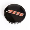 AJR3 4pcs x 68mm Car Logo Wheel Center Hub Caps Rim Cover Emblem Sticker for Chevrolet Camaro SS Letters ABS Accessories