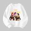 HUNTRX Golden Girls Graphic Print Casual Round Neck Long Sleeve Cotton Blend Sweatshirt for Women Fashion Streetwear Pullover