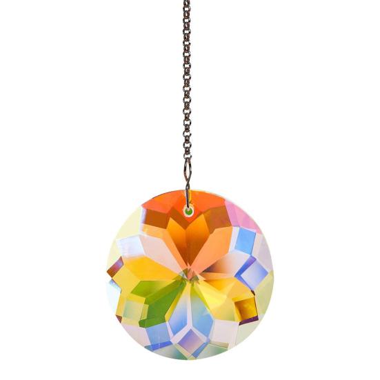 Decorative Sun Catcher Window Hanging Delicate Nice-looking Romantic Shiny Rainbow Maker Home Decor