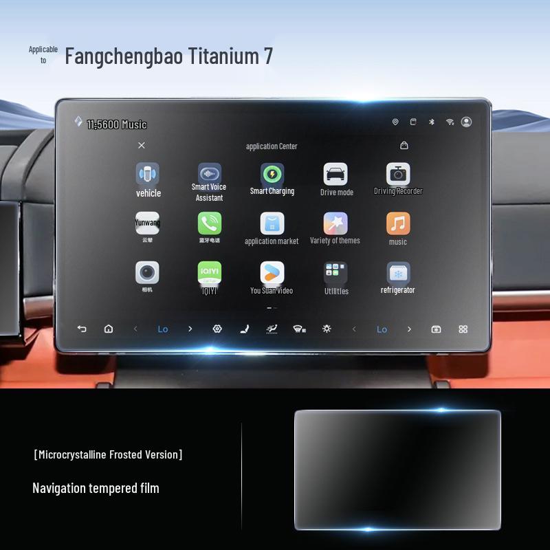 25 закаленных защитных стекол для Equation Leopard Titanium 7, Декоративные наклейки на экран автомобильной навигации